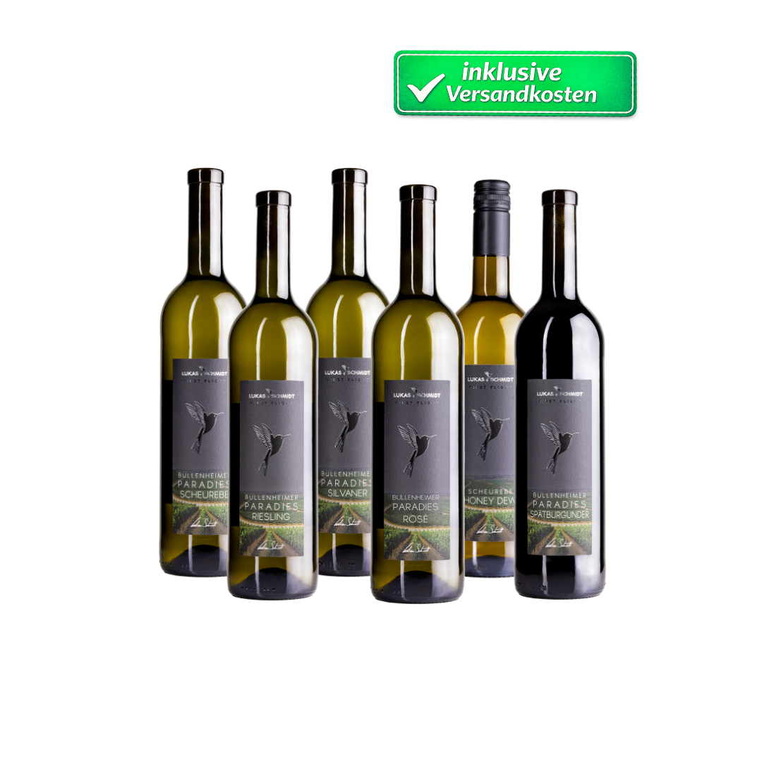 First Flight® Wine Tasting Package | 11th Generation Wine | LUKAS SCHMIDT