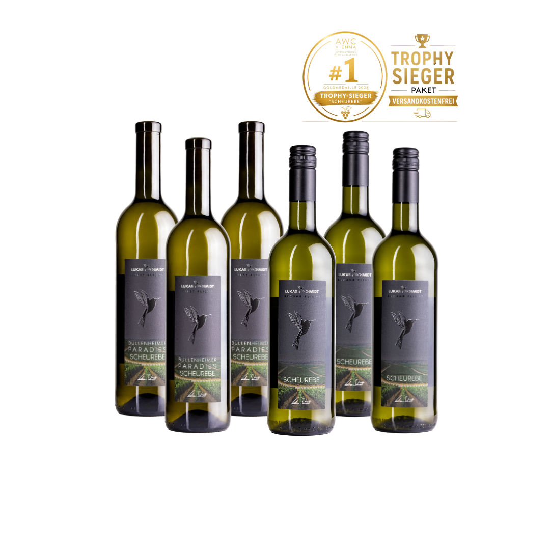 #1 Scheurebe Trophy-Sieger Probierpaket | Wein in 11. Generation | LUKAS SCHMIDT
