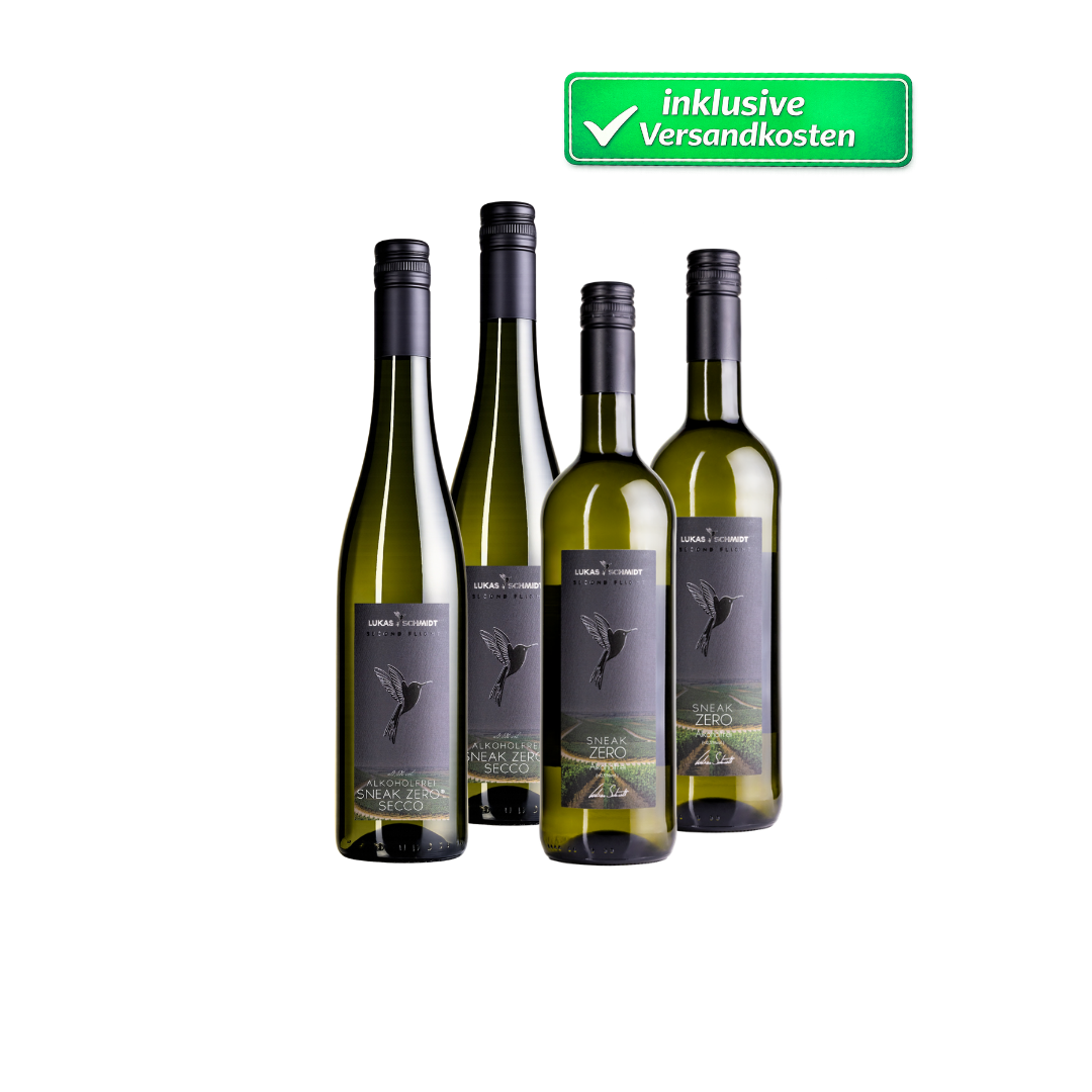 Sneak Zero® Alkoholfrei Double Discovery Probierpaket | Wein in 11. Generation | LUKAS SCHMIDT
