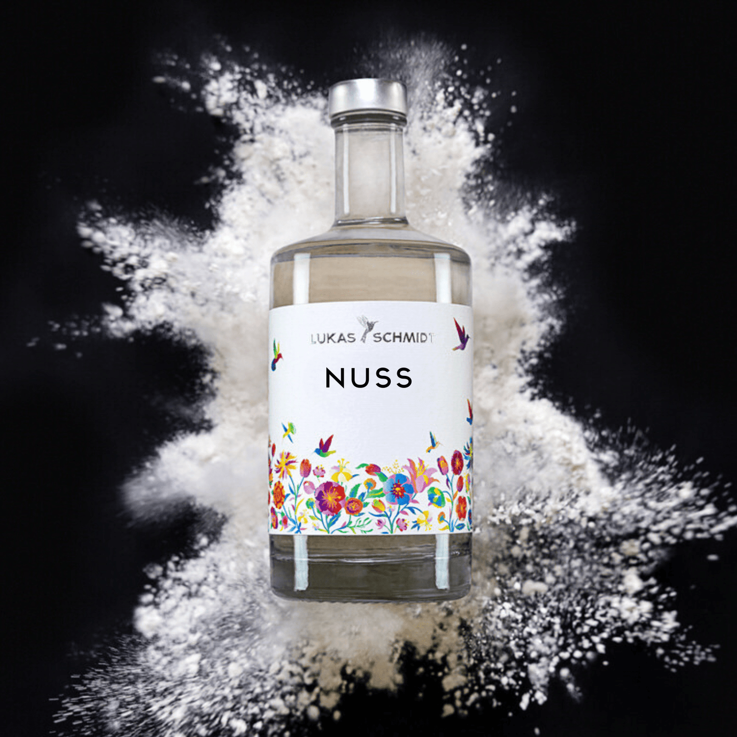 LUKAS SCHMIDT - Nuss - Feine Nougatnote - Hasselnussspirituose - 500ml Flasche - Lukas Schmidt Wein