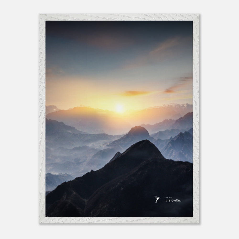 
                  
                    VISION PLACE GIPFELMÄDCHEN Premium - Poster aus halbmattem Premium - Papier mit Holzrahmen 45x60 cm - Lukas Schmidt Wein
                  
                