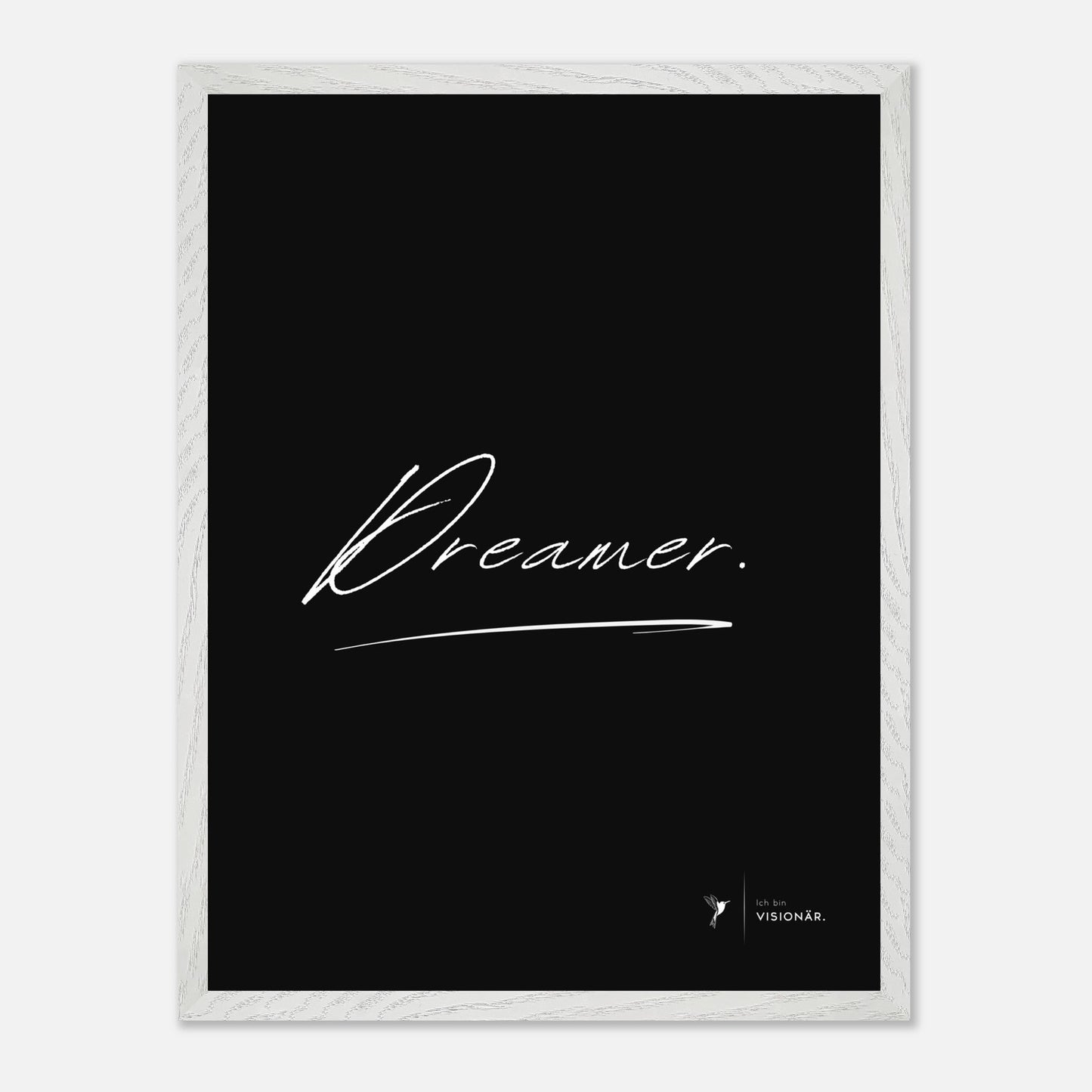 
                  
                    DREAMER Premium - Poster aus halbmattem Premium - Papier mit Holzrahmen 45x60 cm - Lukas Schmidt Wein
                  
                