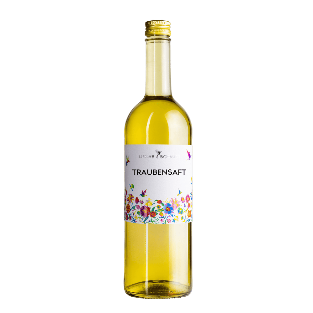 
                  
                    LUKAS SCHMIDT - Winzer Traubensaft - Weiss - Lukas Schmidt Wein
                  
                