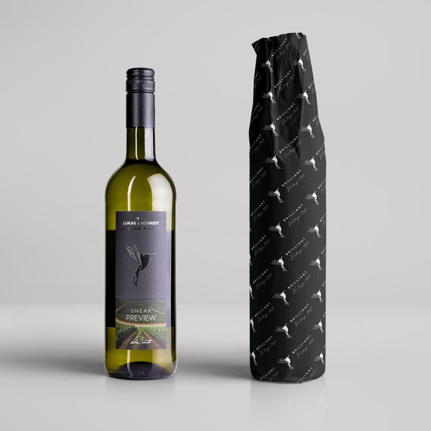 LUKAS SCHMIDT - Sneak Preview - Second Flight - trocken - Brillant Vintage Edition 2022 - Lukas Schmidt Wein