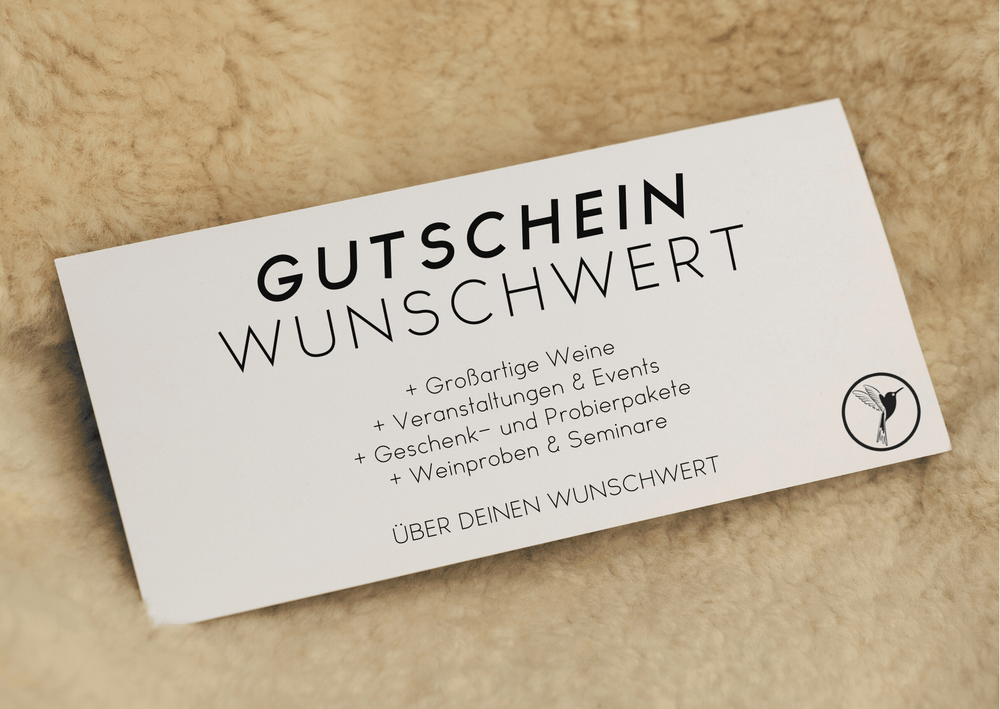 LUKAS SCHMIDT Wein Geschenkgutschein - Lukas Schmidt Wein