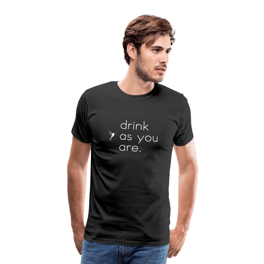 LUKAS SCHMIDT® DRINK AS YOU ARE Männer Premium T-Shirt - Lukas Schmidt Wein
